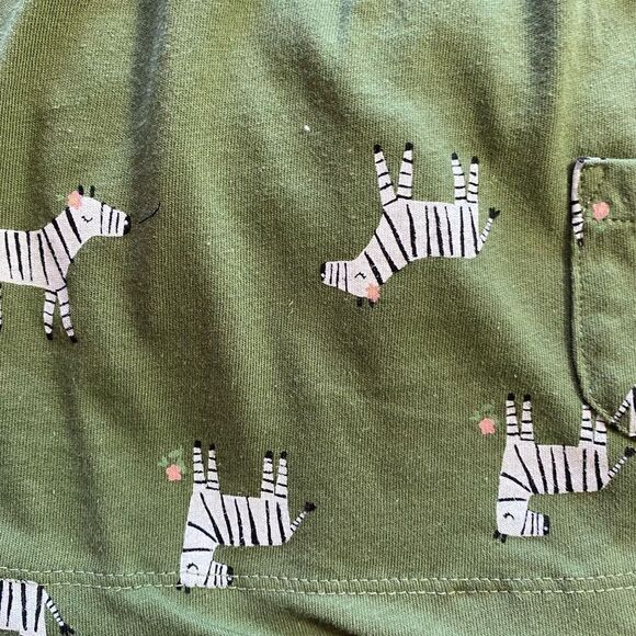Carter’s Baby Zebra Printed Sunsuit - Picture 4 of 7